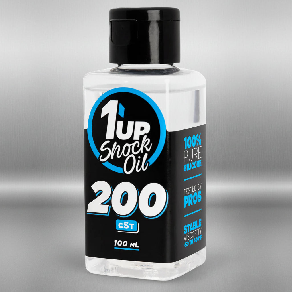 1up Racing Pure Silicone Shock Oil 200cst (100mil)