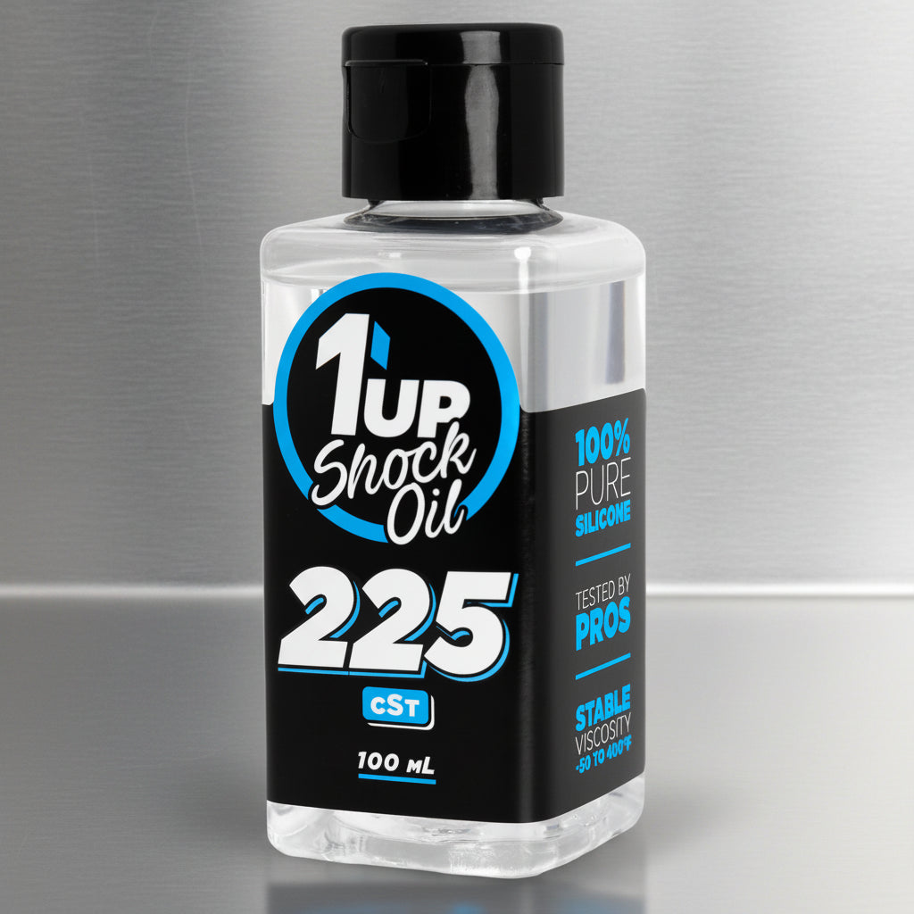 1up Racing Pure Silicone Shock Oil 225cst (100mil)