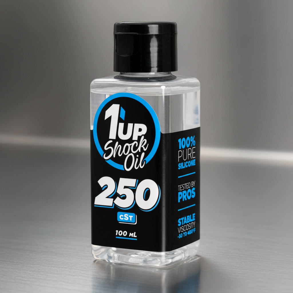 1up Racing Pure Silicone Shock Oil 250cst (100mil)