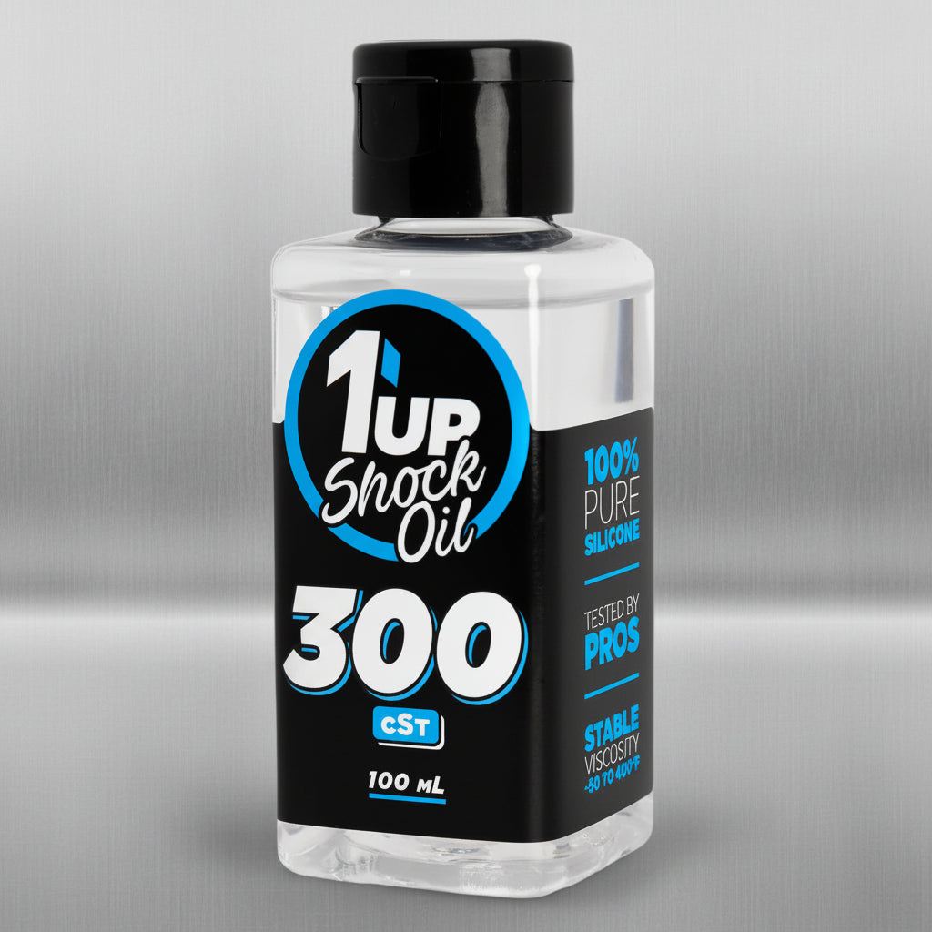 1up Racing Pure Silicone Shock Oil 300cst (100mil)