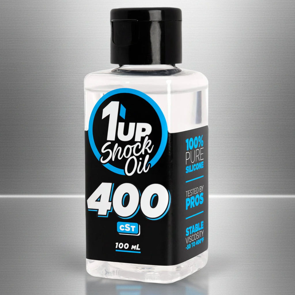 1up Racing Pure Silicone Shock Oil 400cst (100mil)