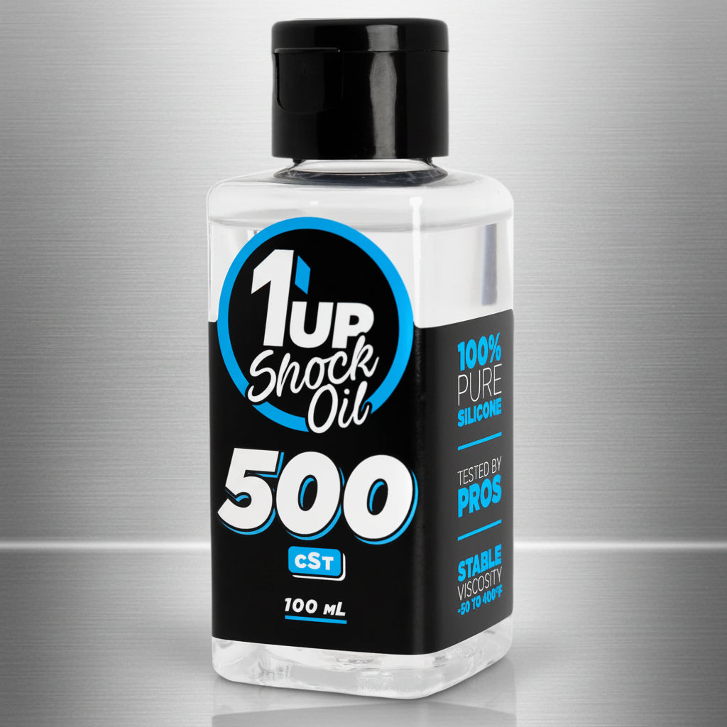 1up Racing Pure Silicone Shock Oil 500cst (100mil)