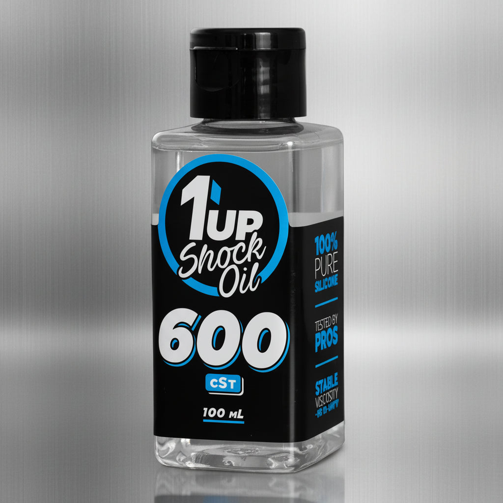 1up Racing Pure Silicone Shock Oil 600cst (100mil)