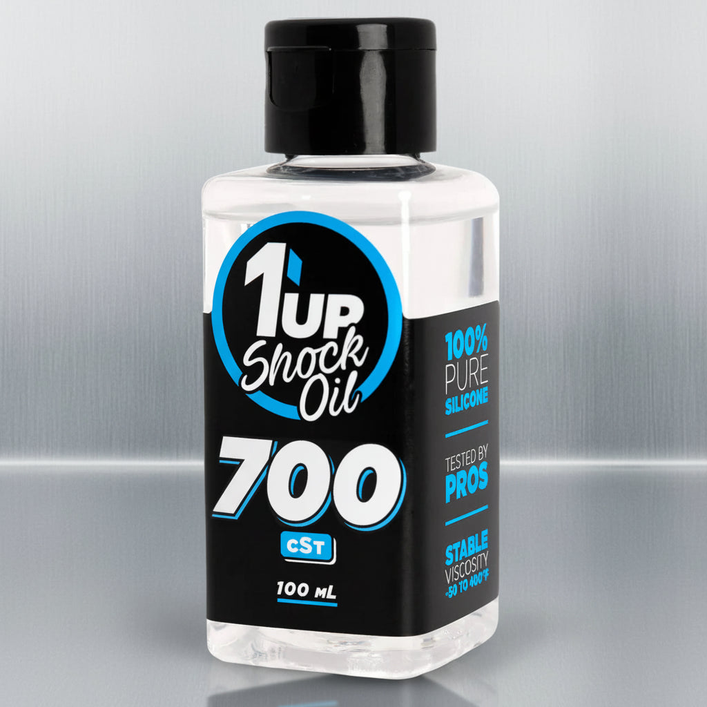 1up Racing Pure Silicone Shock Oil 700cst (100mil)