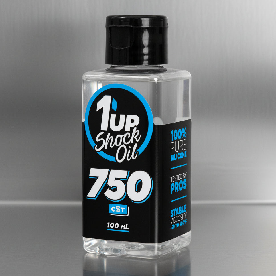 1up Racing Pure Silicone Shock Oil 750cst (100mil)