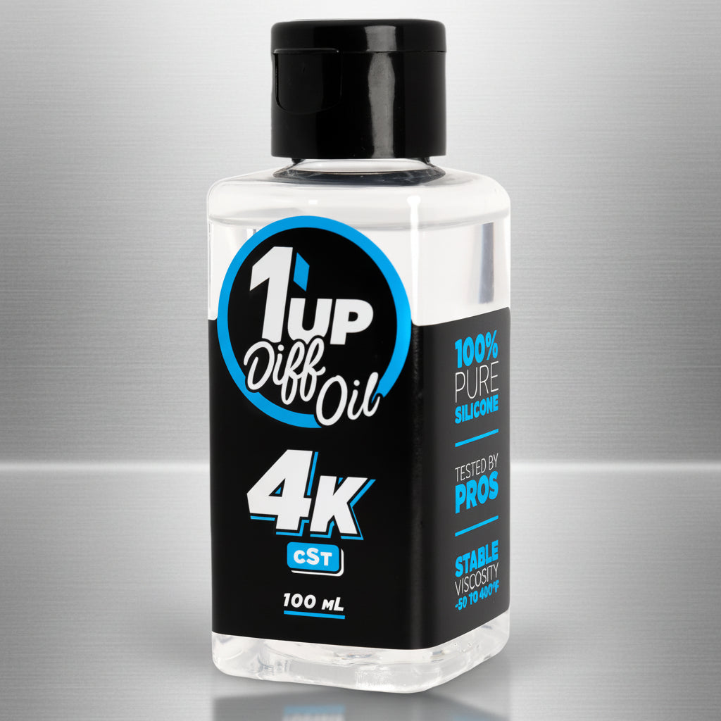 1up Racing Pure Silicone Diff Oil 4000cst (100mil)
