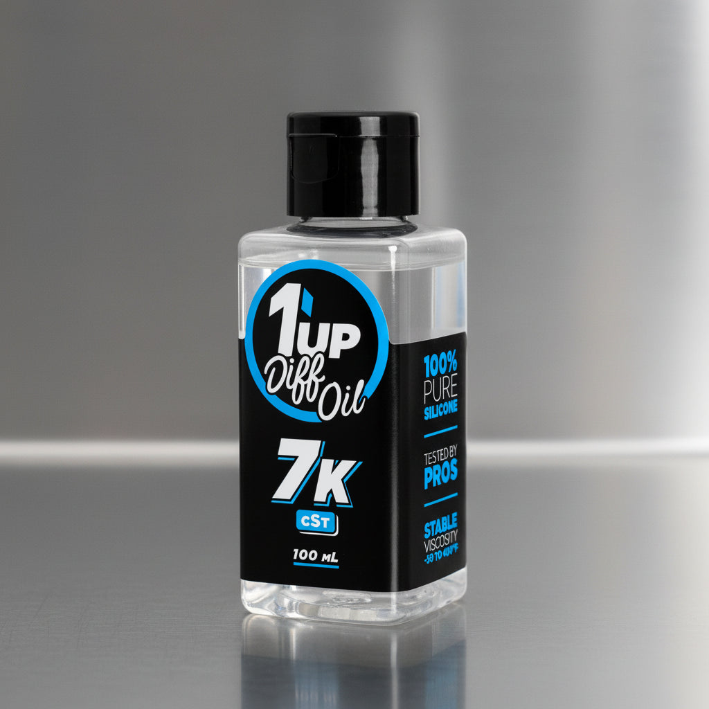 1up Racing Pure Silicone Diff Oil 7000cst (100mil)