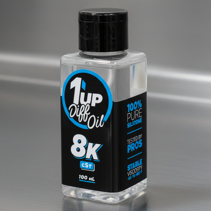 1up Racing Pure Silicone Diff Oil 8000cst (100mil)