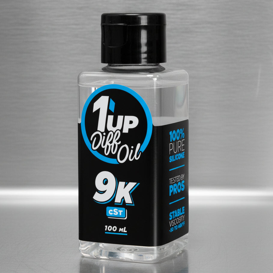 1up Racing Pure Silicone Diff Oil 9000cst (100mil)