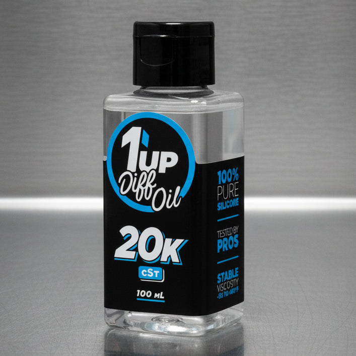 1up Racing Pure Silicone Diff Oil 20000cst (100mil)