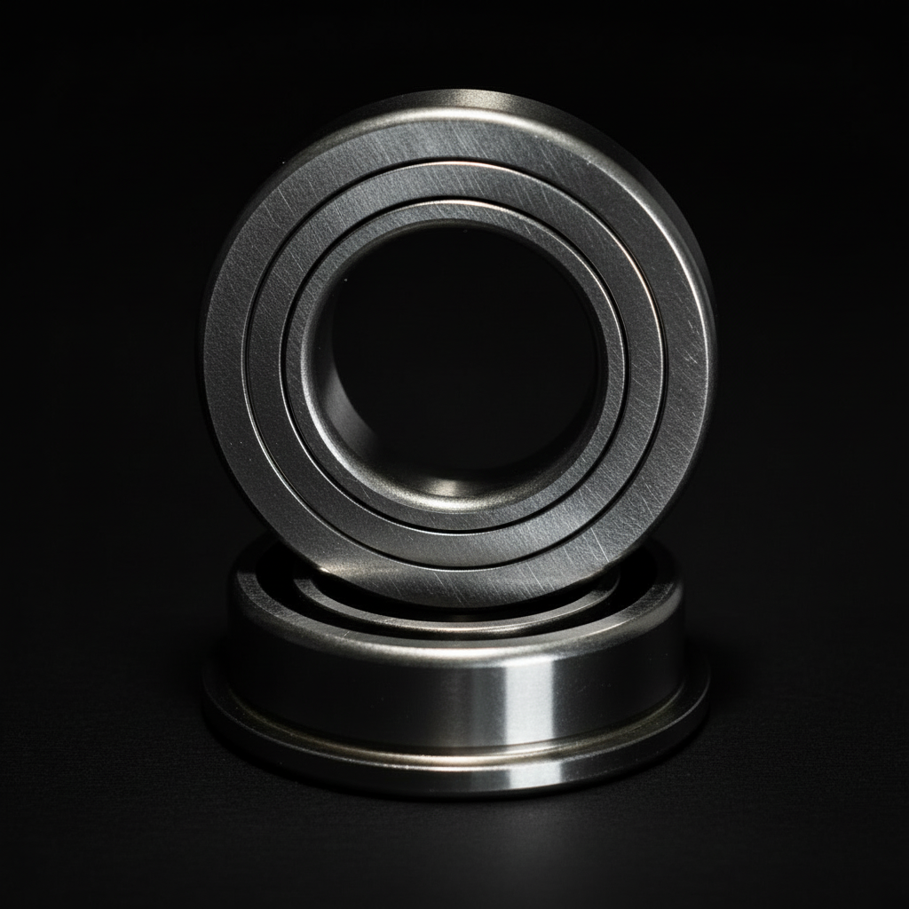 Bearings 8x14x4 Metal Shields Ceramic Flanged (2)