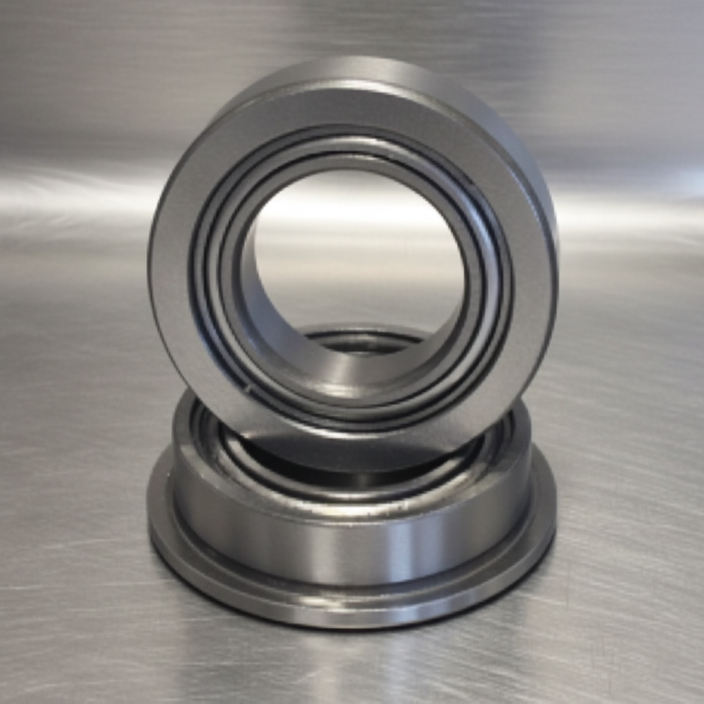 Bearings 10x15x4 Metal Shields Flanged(2)