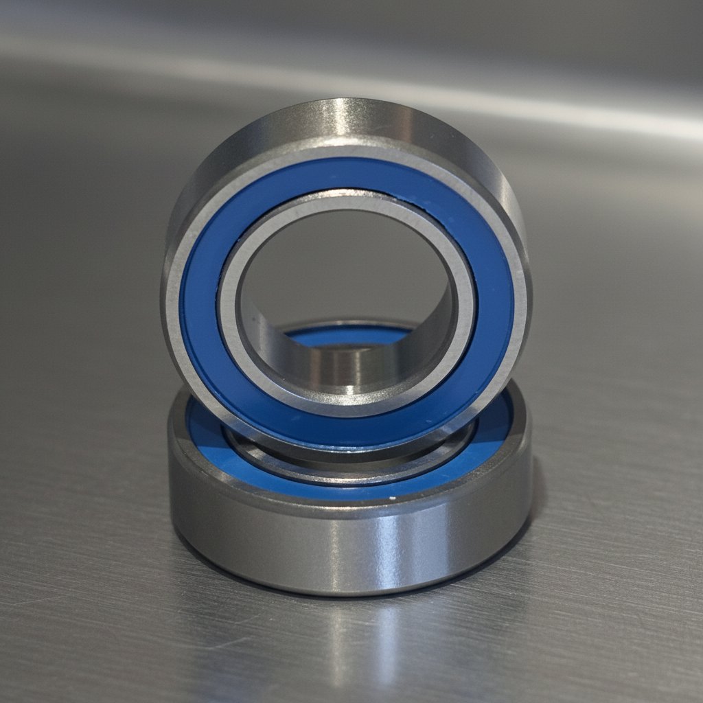 Bearings 5x11x4 Rubber Seals (2)