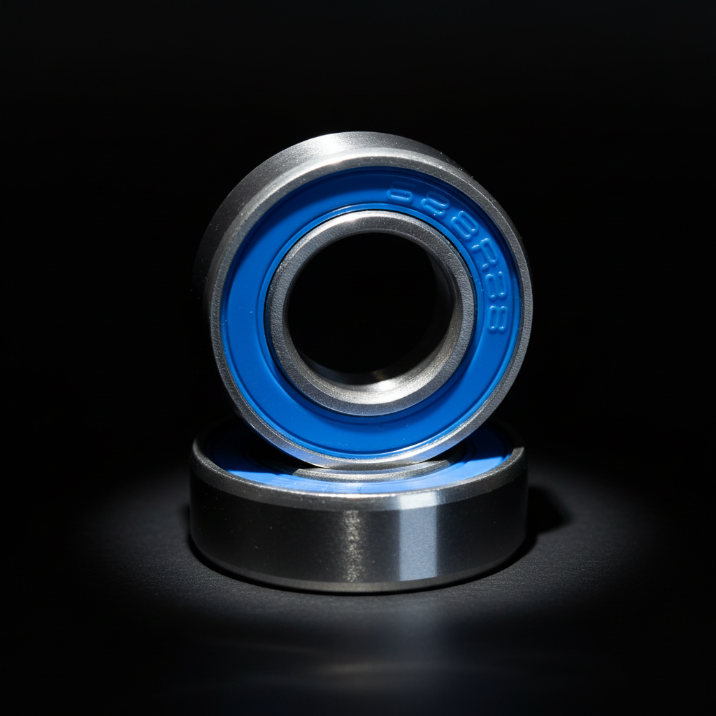 Bearings 8x16x5 Ceramic Rubber Seals (2)