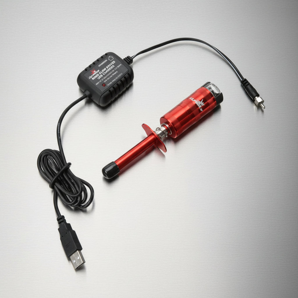 Metered NiMH Glow Driver/Igniter/Heater with USB Charger