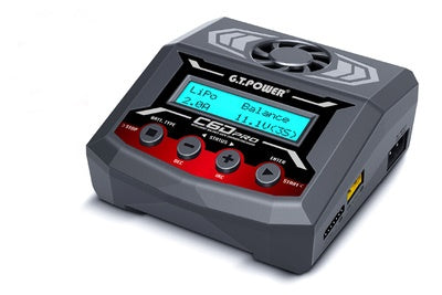 C6D PRO Charger, 12A 100W Charge 1-6S Lithium, 1-15 cell Ni-mh/NiCad, Pb 2-20v, Discharge 5W or 300W in FB-DIS mode, BT control via APP. Input AC100-240V, DC11-26V, by GT Power 5 DAY DELIVERY