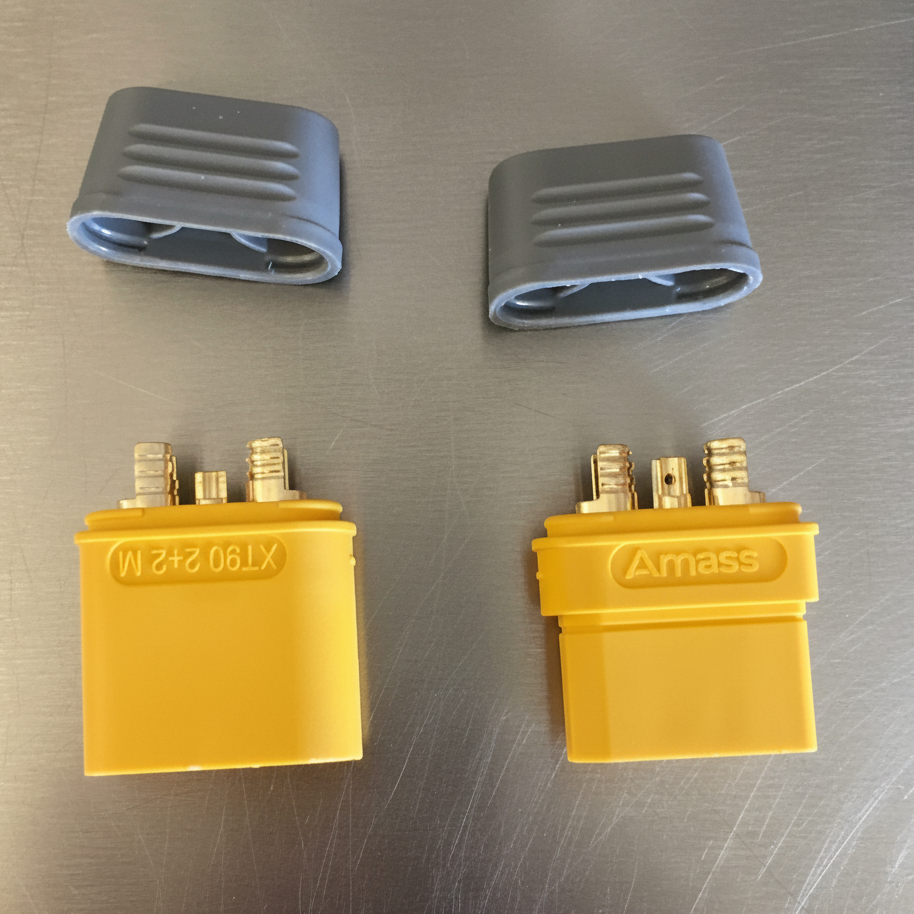XT90 Connectors (1) Pair = 1 Female + 1 Male