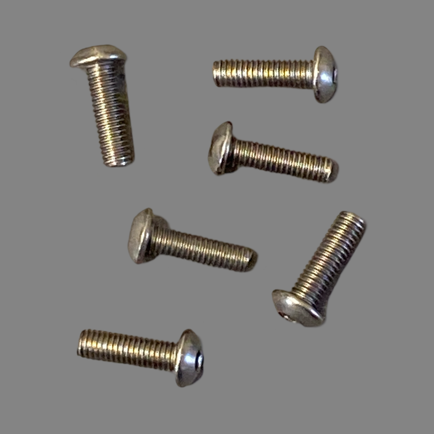 Titanium Roundhead Screws 3x14 (6)