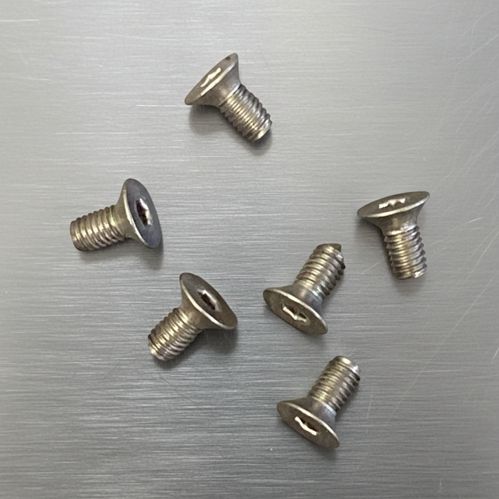 Titanium Countersunk 3x6 (6)