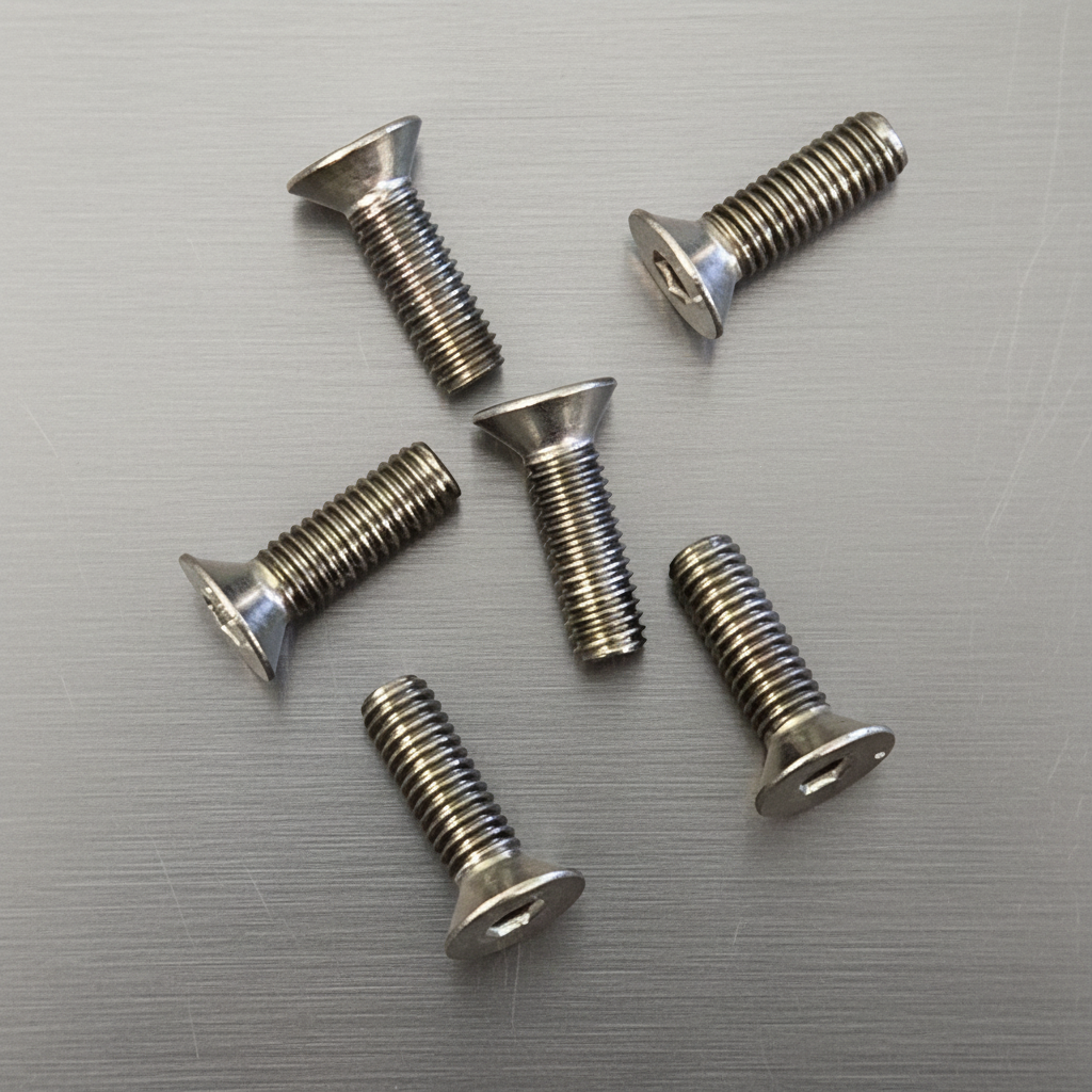 Titanium Countersunk 3x10 (6)