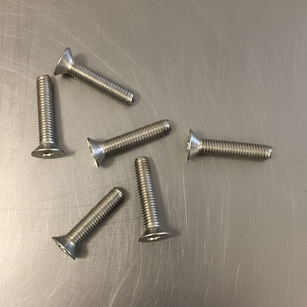Titanium Countersunk 3x15 (6)