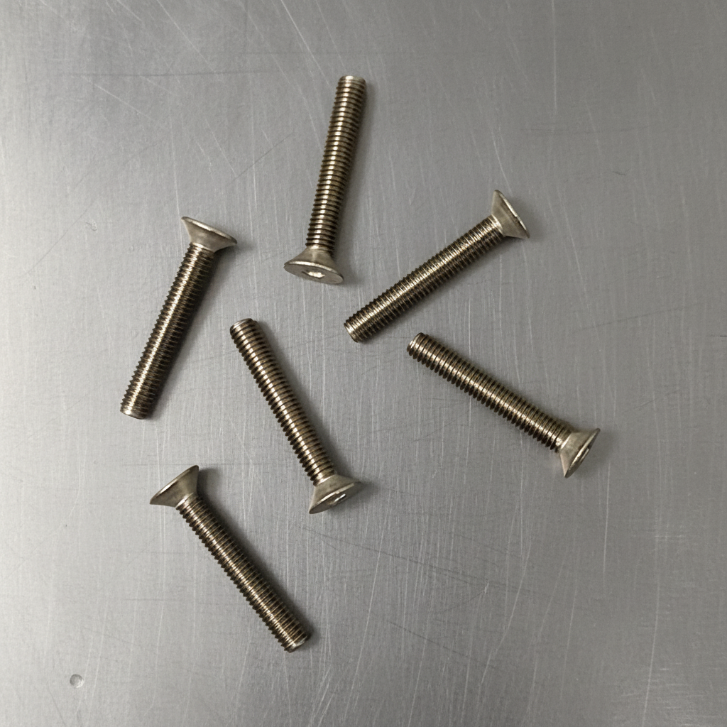 Titanium Countersunk 3x20 (6)