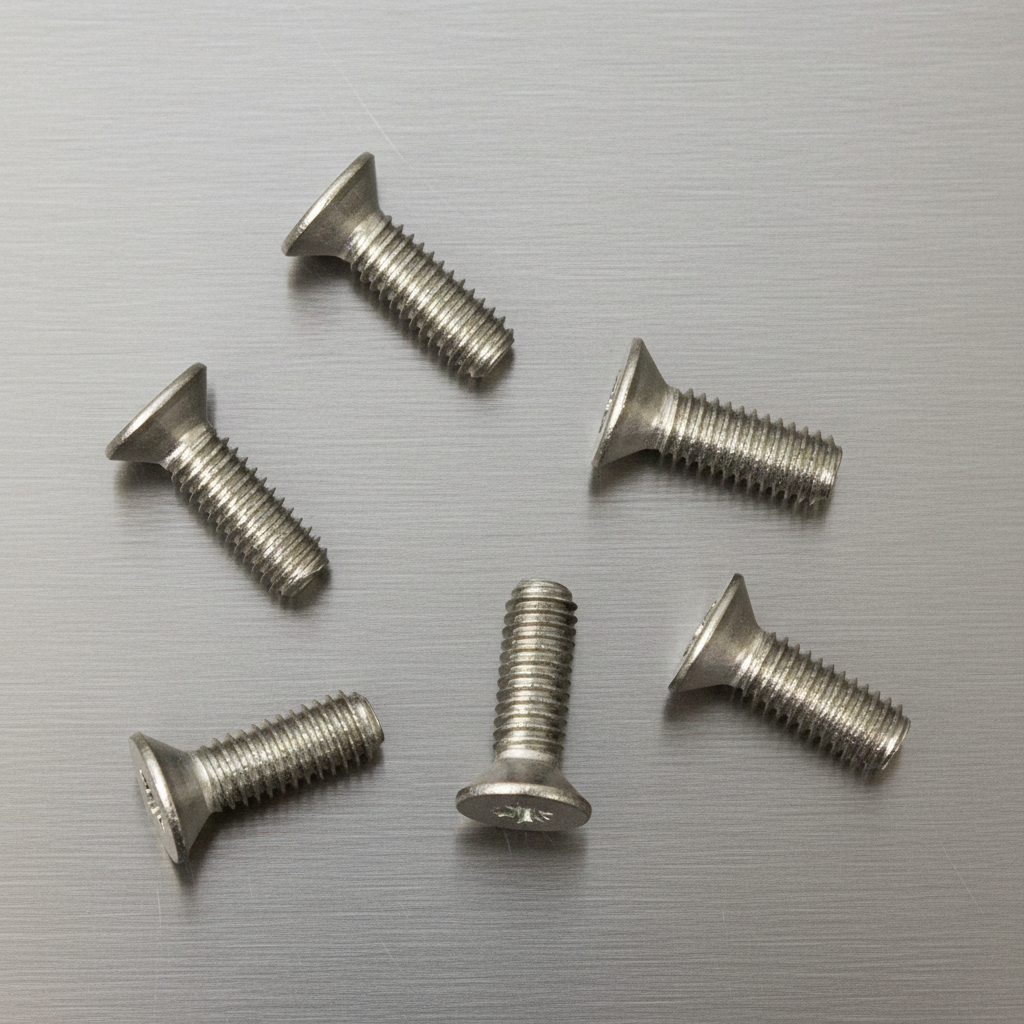 Titanium Countersunk 2.5x8 (6)