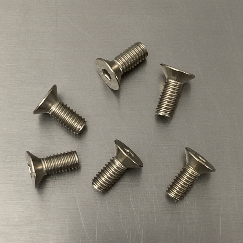 Titanium Countersunk 4x10 (6)