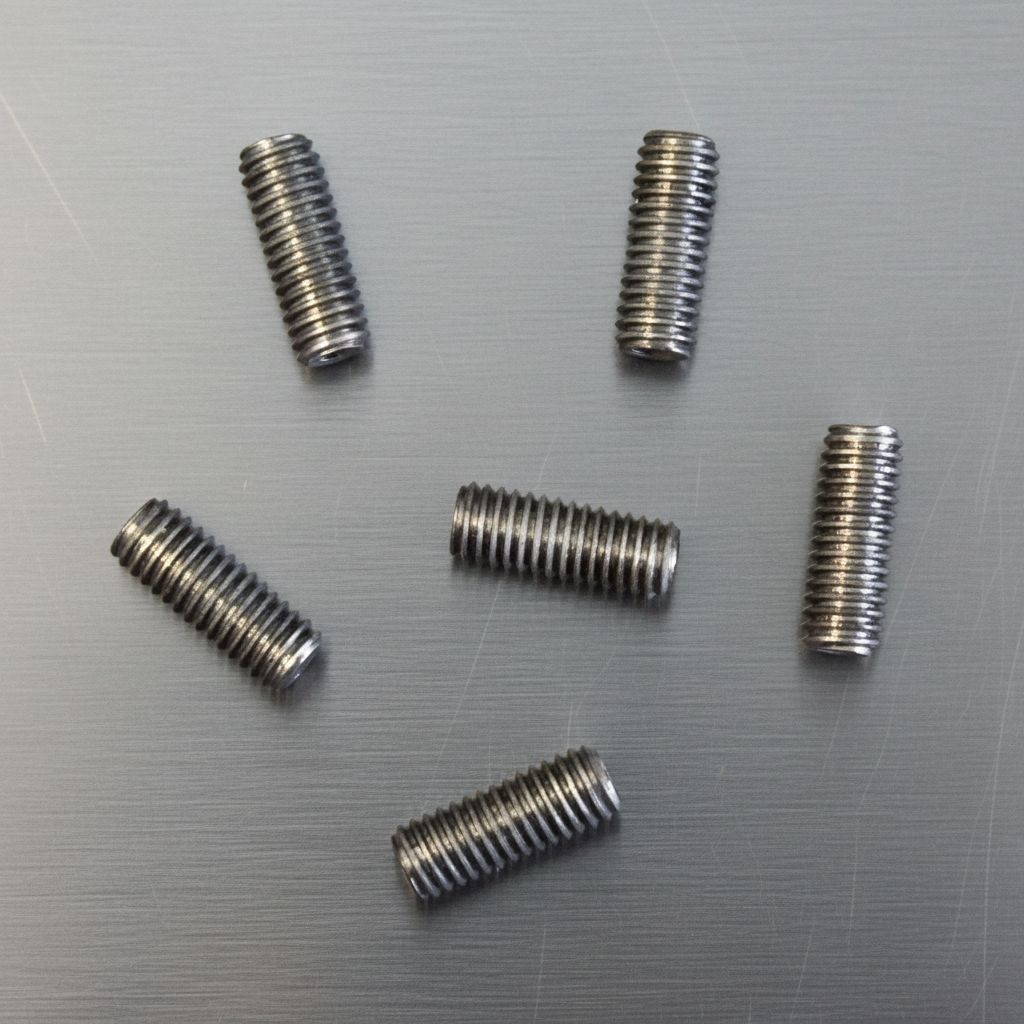 Titanium Grub Screws 3x8 (6)