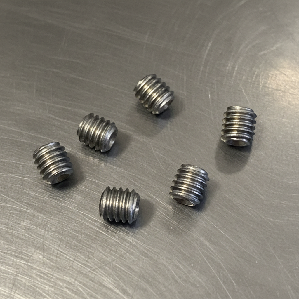 Titanium Grub Screws 4x4 (6)