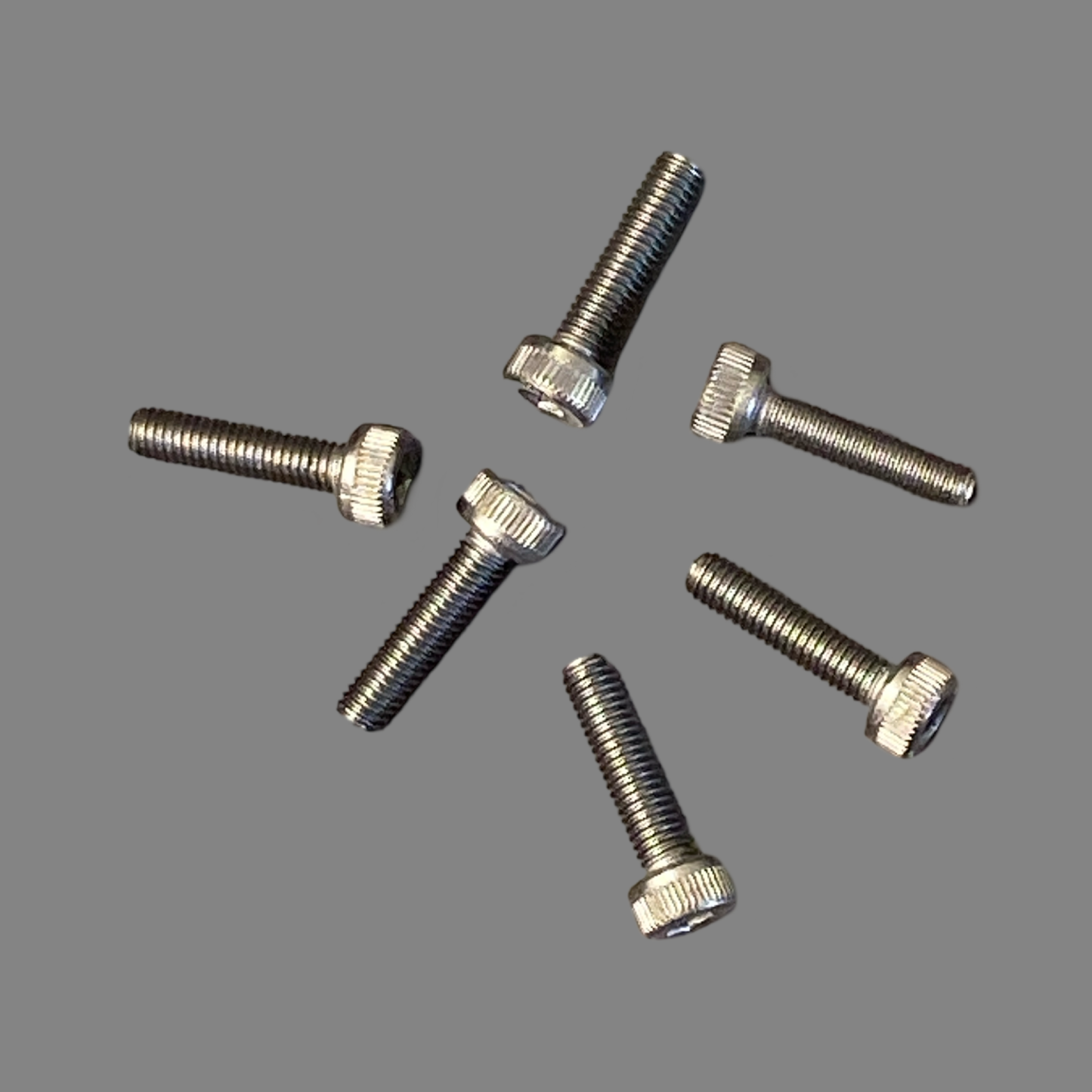 Titanium Caphead Screws 3x12 (6)