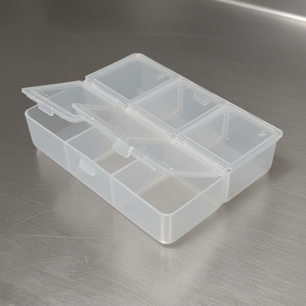 Storage container 1 x6 compartments