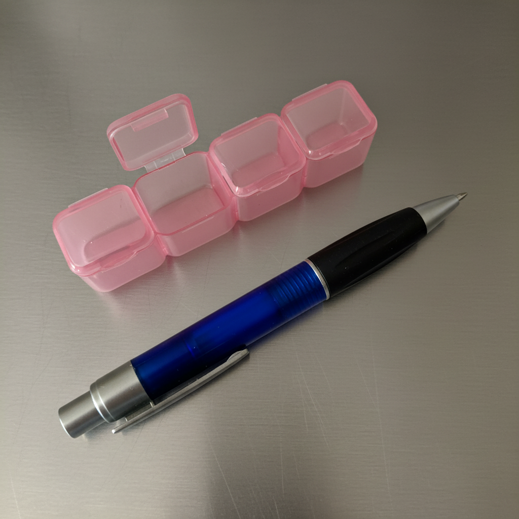 Storage container 1 colour Pink