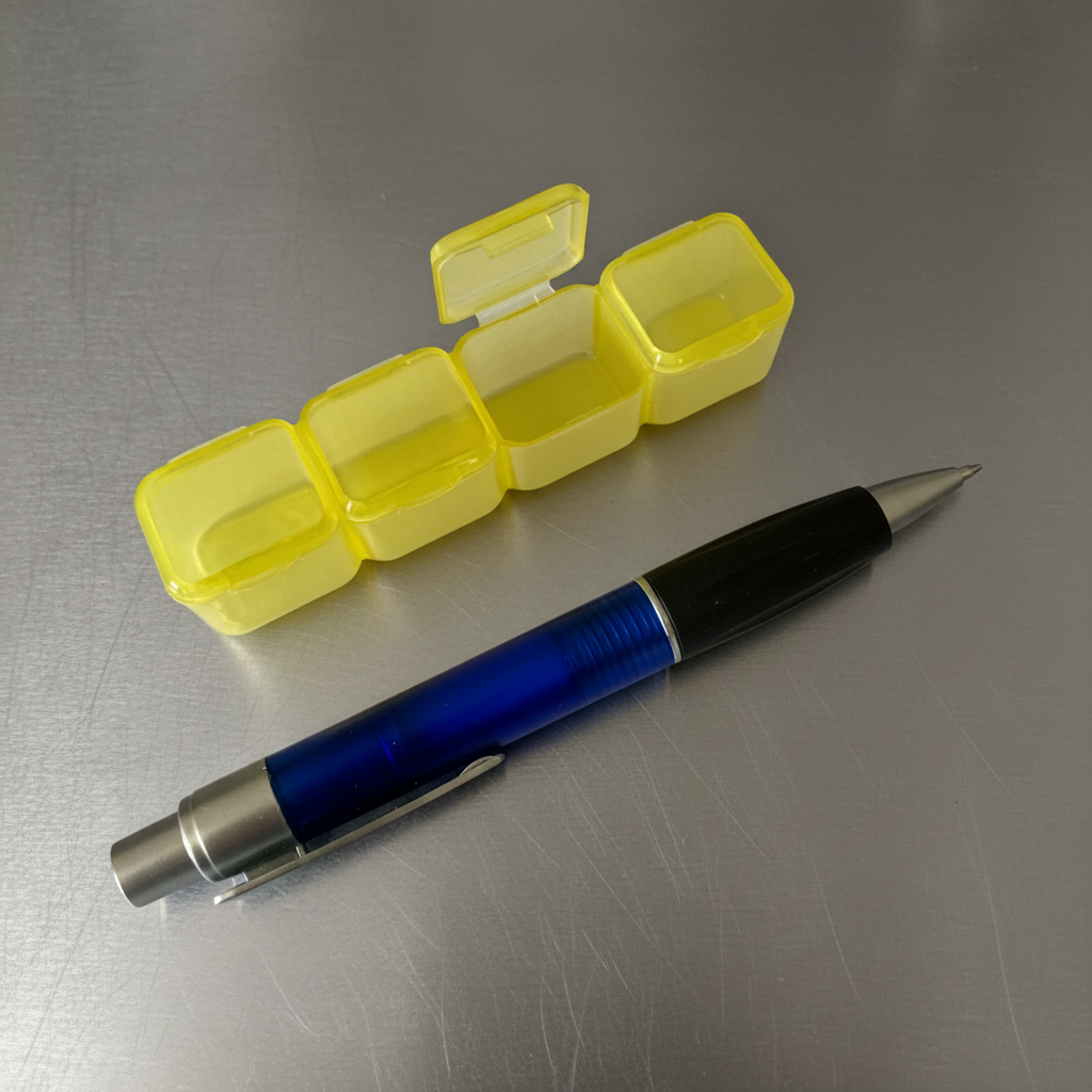 Storage container 1 colour Yellow