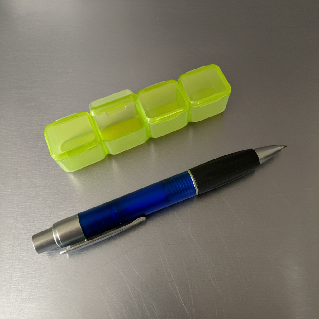 Storage container 1 colour Green