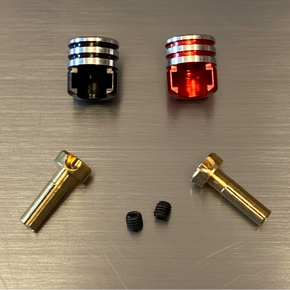 Heatsink Bullet Plugs & Grips 4mm (2)