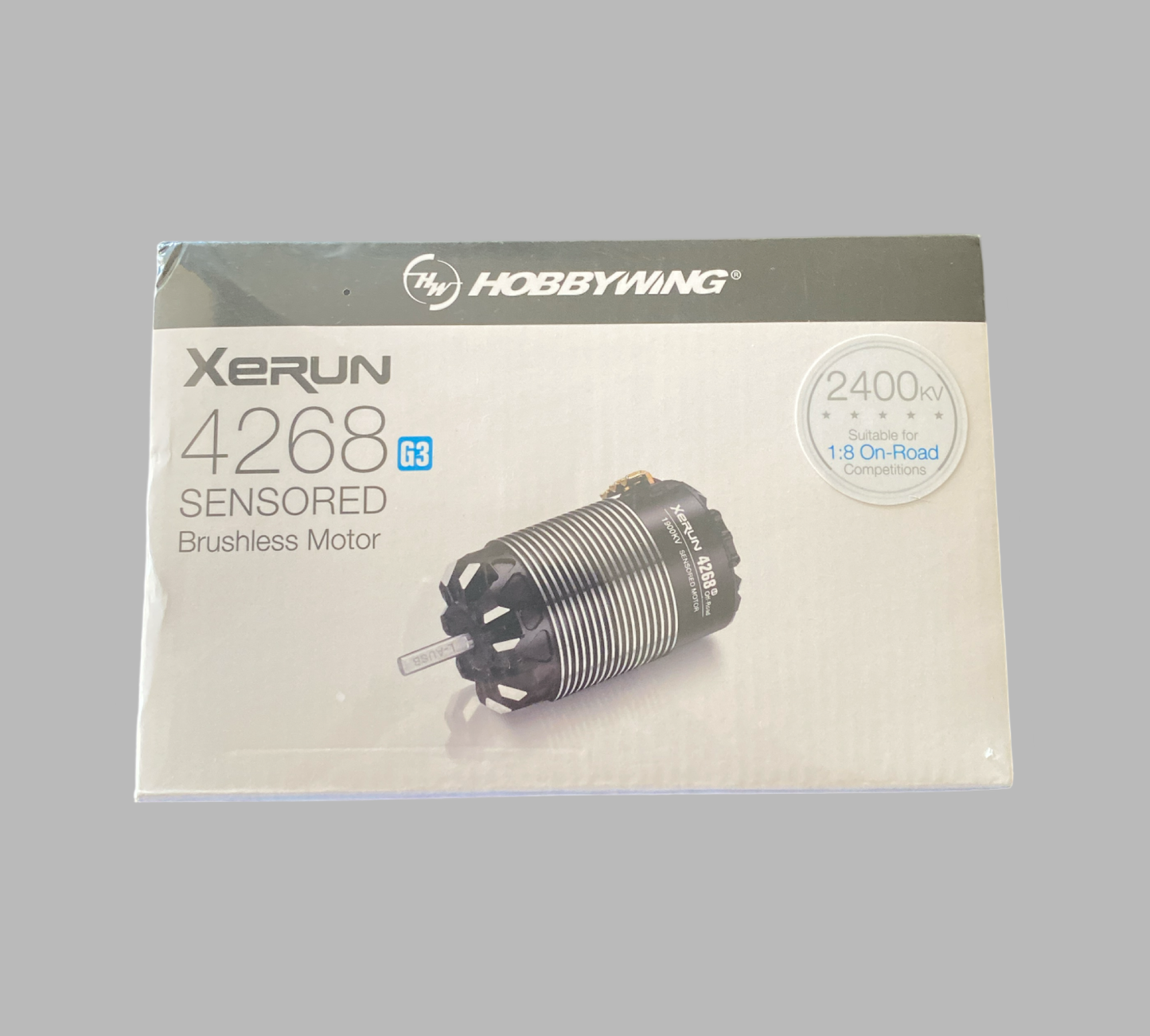 HOBBYWING XERUN 4268SD G3 2400KV BRUSHLESS MOTOR FOR 1/8TH ON-ROAD