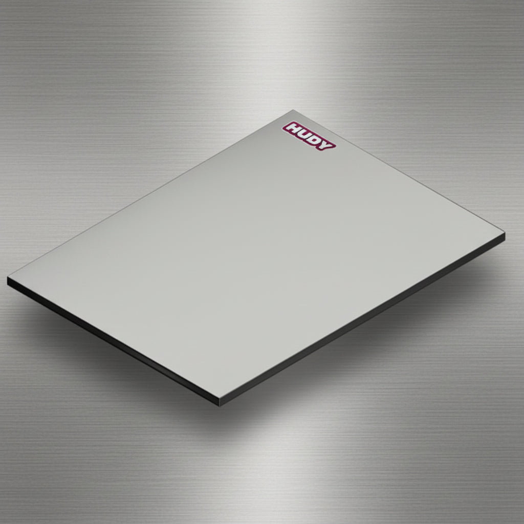 FLAT SET-UP BOARD 1 / 10 & 1 / 12 ON-ROAD - LIGHTWEIGHT - GREY