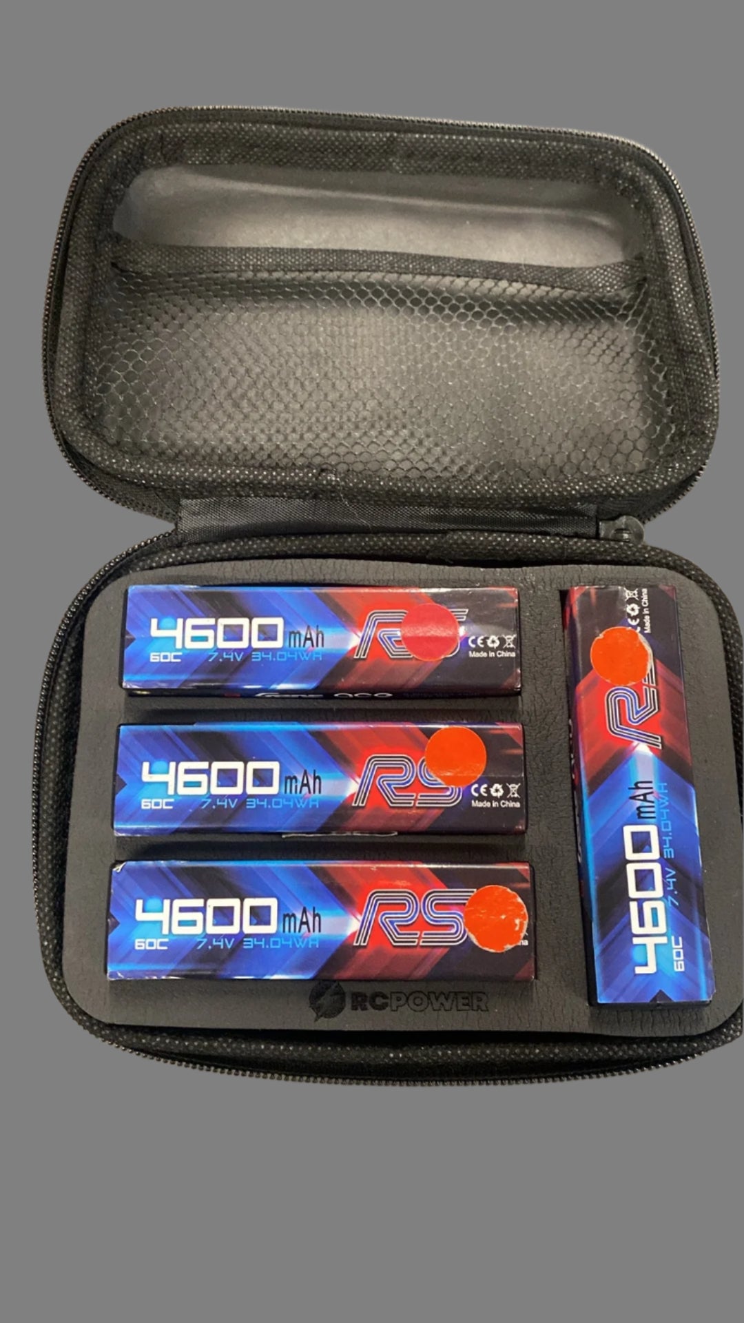 Battery Storage Bag for Shorties 17x13x6