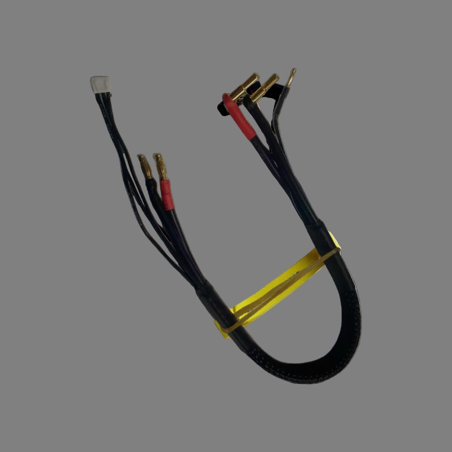 High Current Charge Cable w/4mm & 5mm Solid Bullet Connector 10awg for 2s 610mm