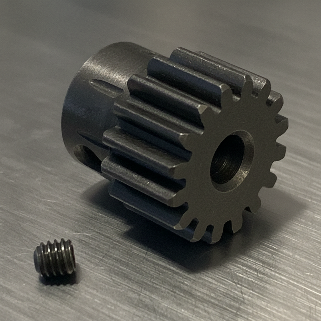 16T Mod1 Pinion steel (1)