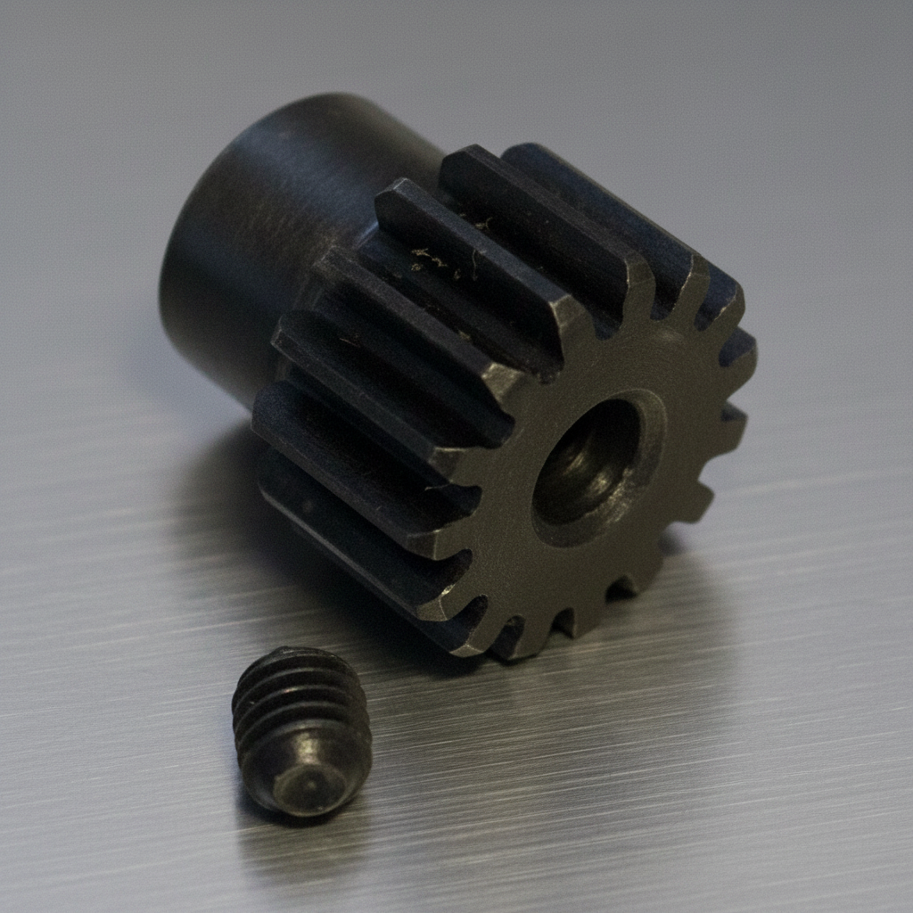 15T Mod1 Pinion steel (1)