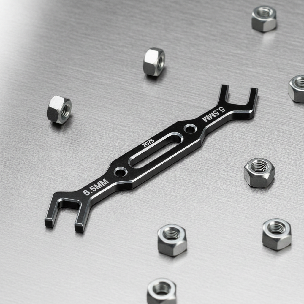 Turnbuckle Nut Ball Wrench Aluminium 5.5+6.0mm