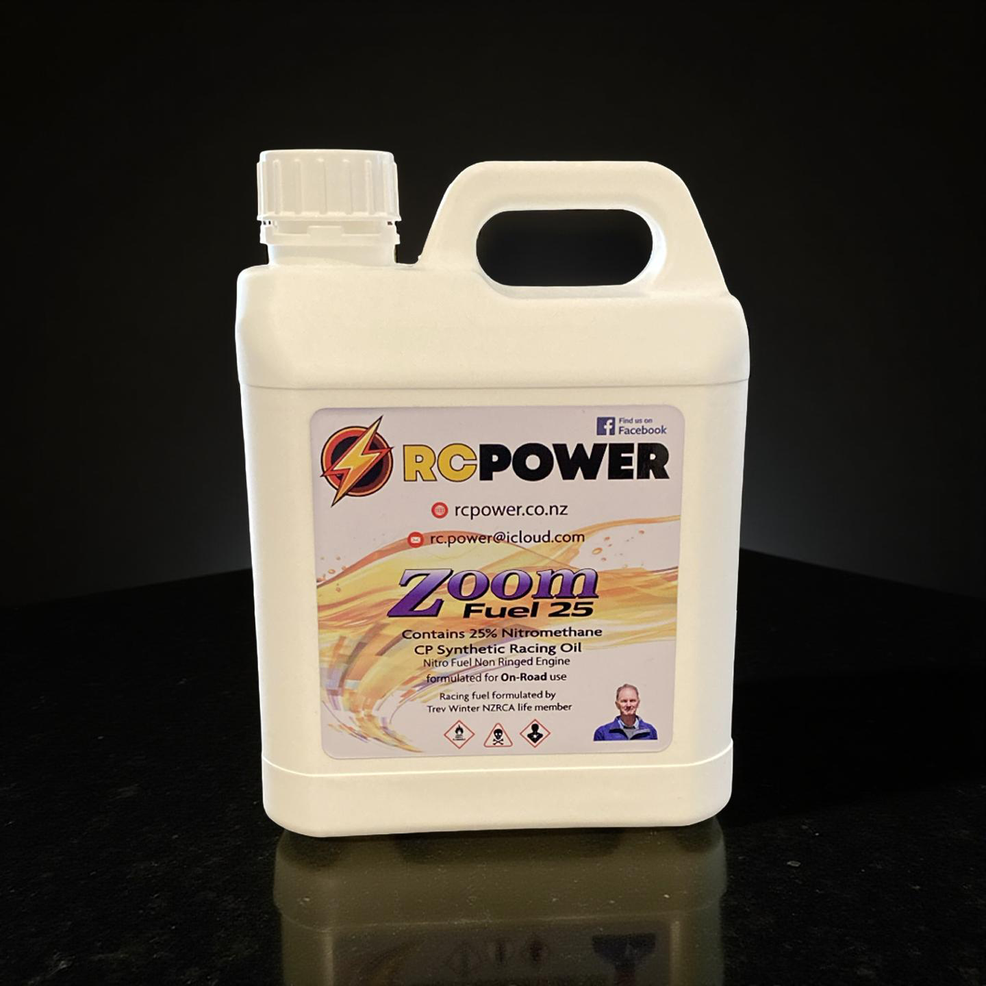 ZOOM Fuel 2 Litre Nitromethane 25% ON-ROAD