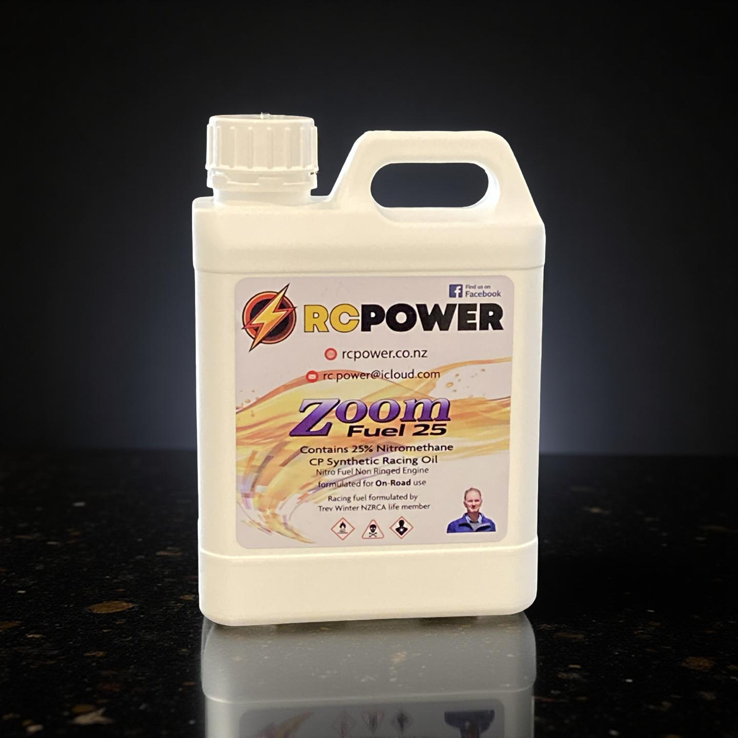 ZOOM Fuel 1 Litre Nitromethane 25% ON-ROAD