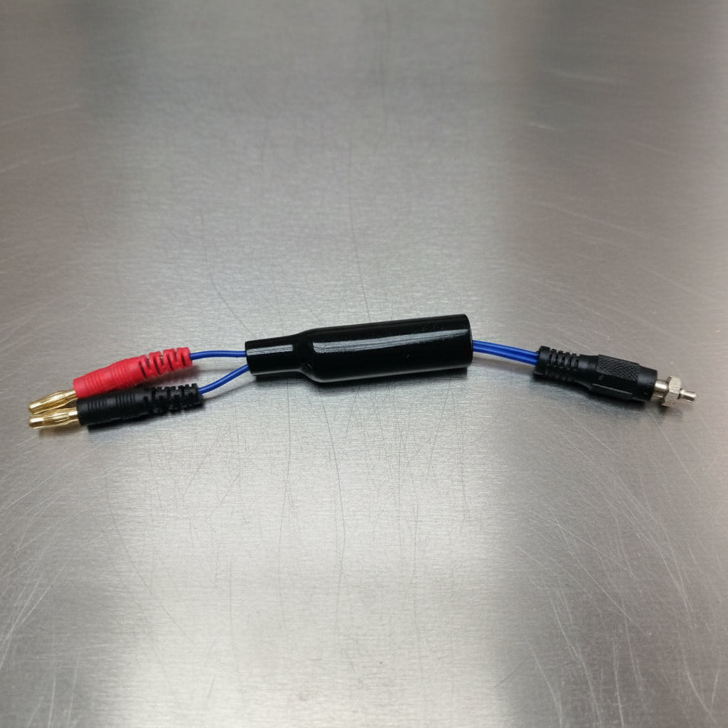 Xceed Glow Ignitor Charging cable with 4mm Bullet Connector (150mm)
