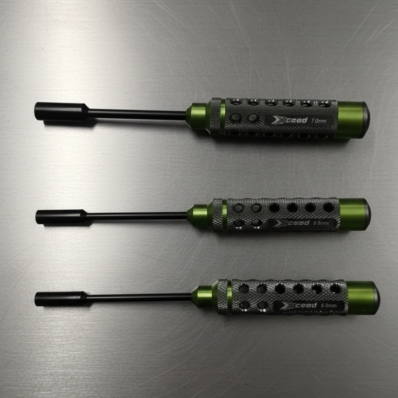 Xceed Nut Driver Set 4.5 5.5 & 7.0 x 100 mm (HSS Tip) - (3)