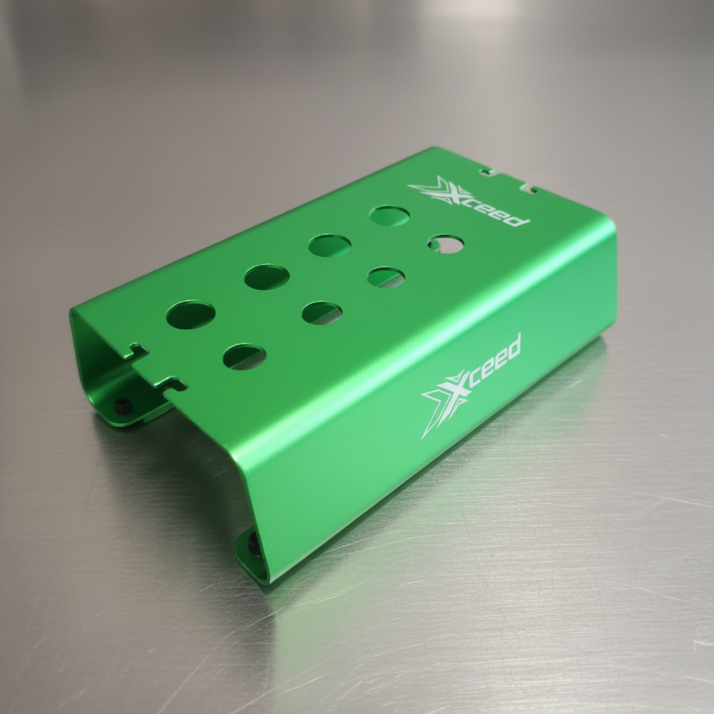 Xceed Car-Stand 1/10 Off Road/On Road Alum. Green
