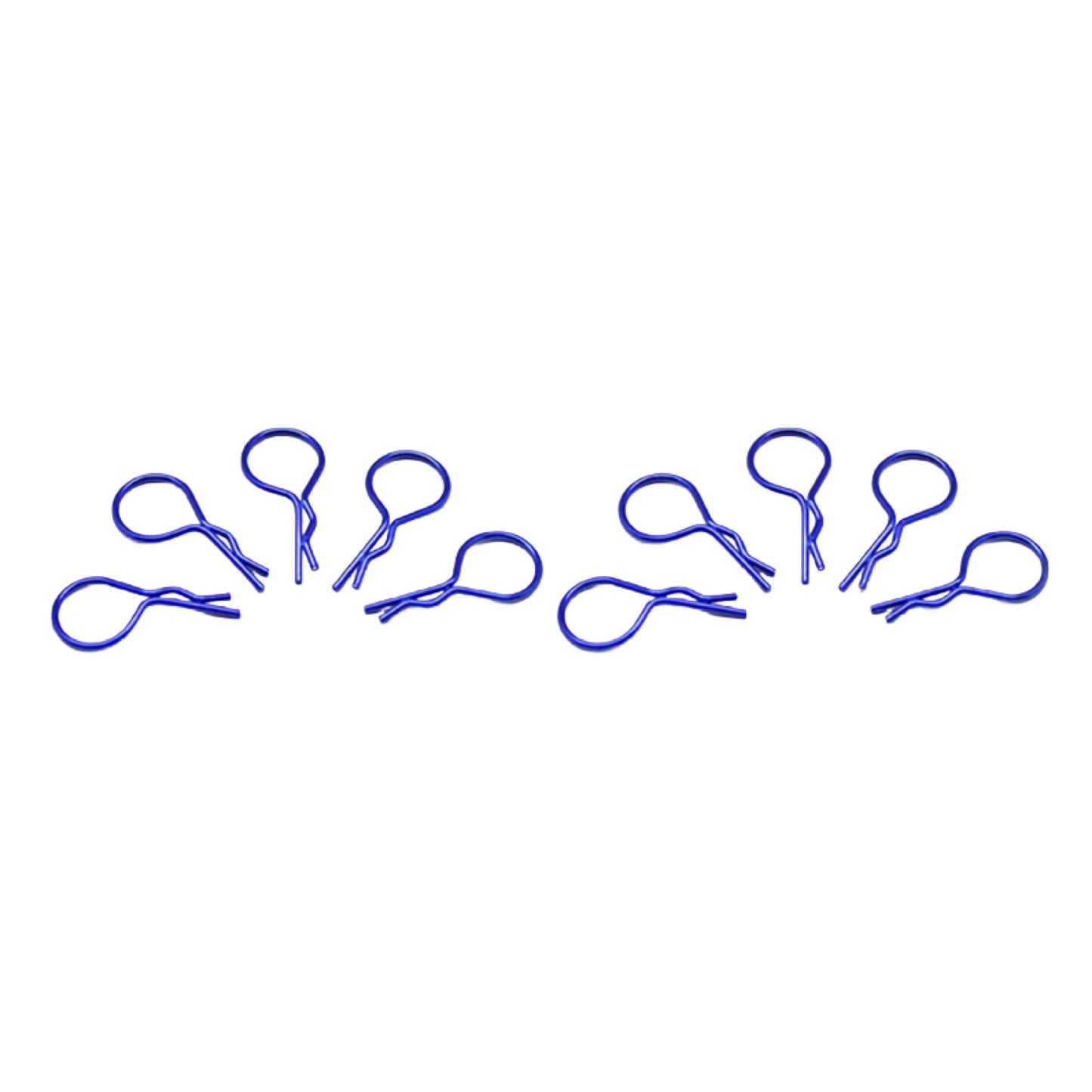 Body Clips 1/10 Blue (10)