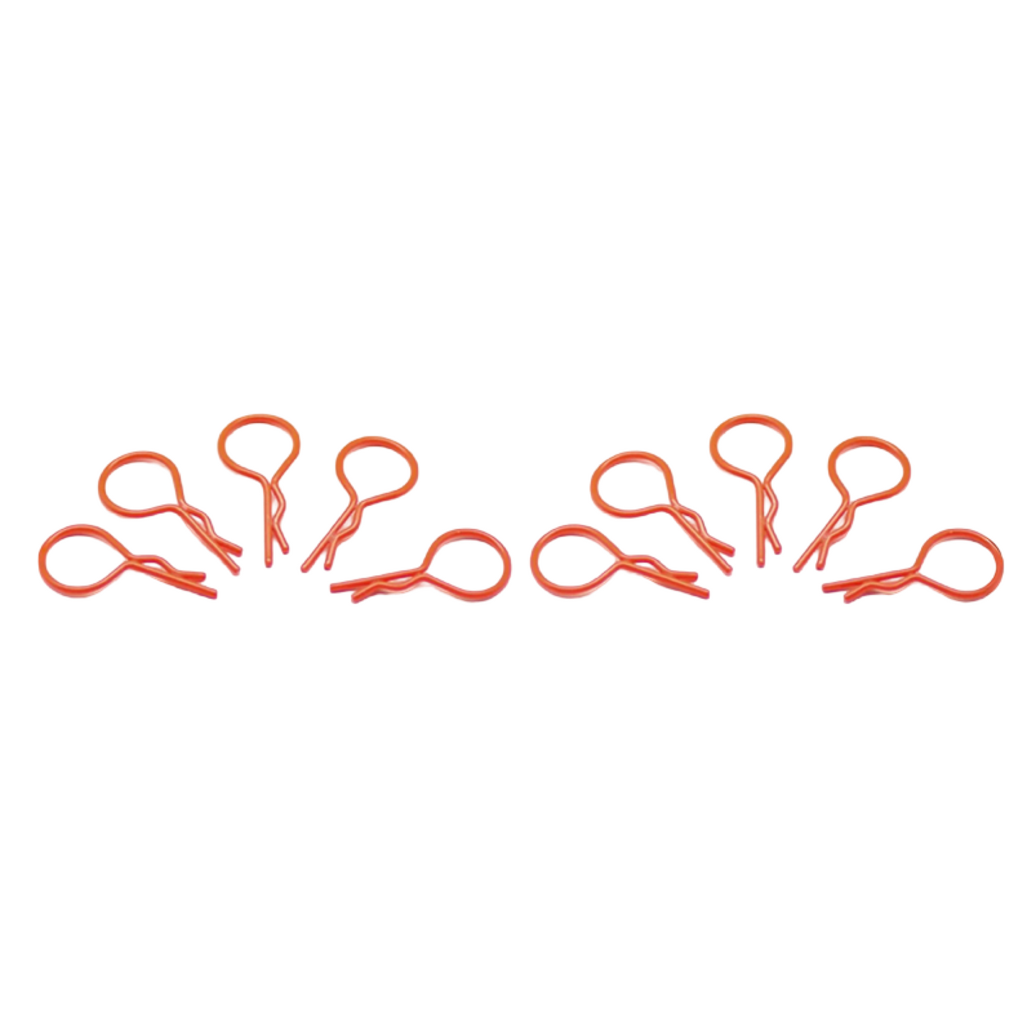 Body Clips 1/10 Red (10)
